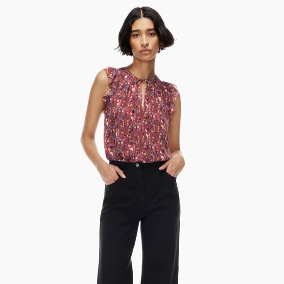 Aritzia Wilfred Chanson Blouse NWT Sz Small - Picture 2 of 6